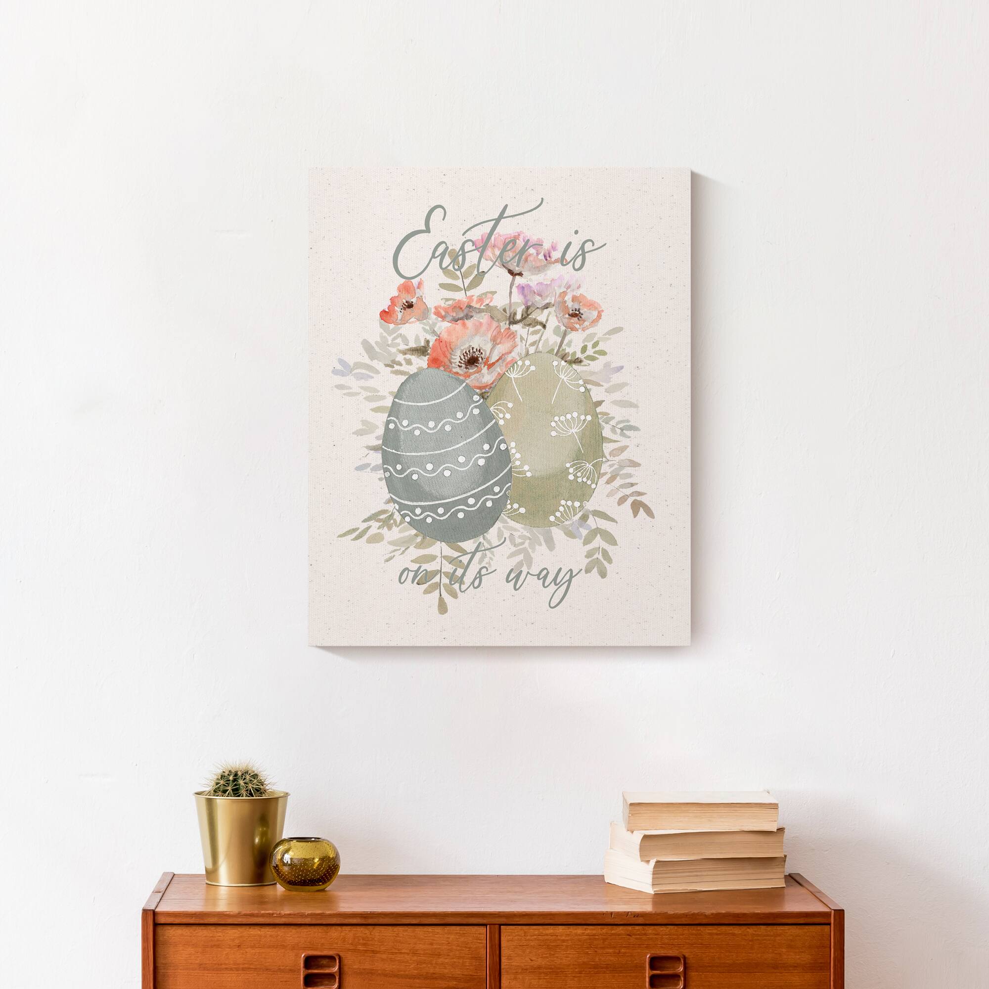Easter On Its Way 2 16" x 20" Canvas Wall Art